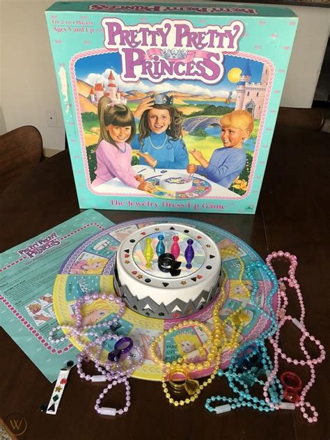 pretty pretty princess 1990|Vintage Pretty Pretty Princess Board Game 100.